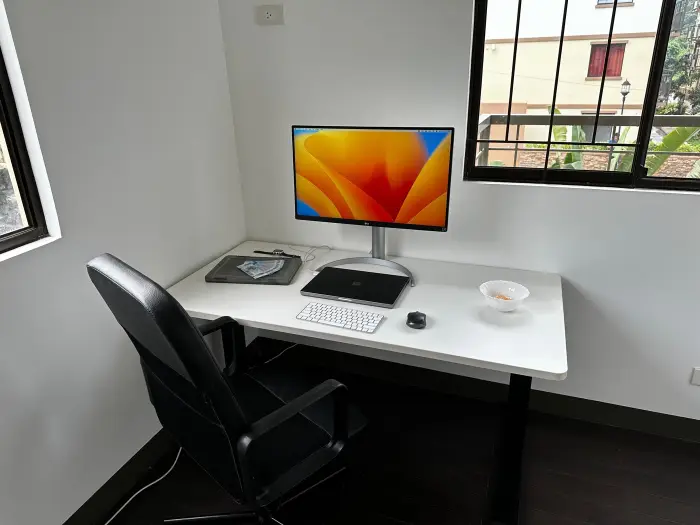 Earlier desk setup 5