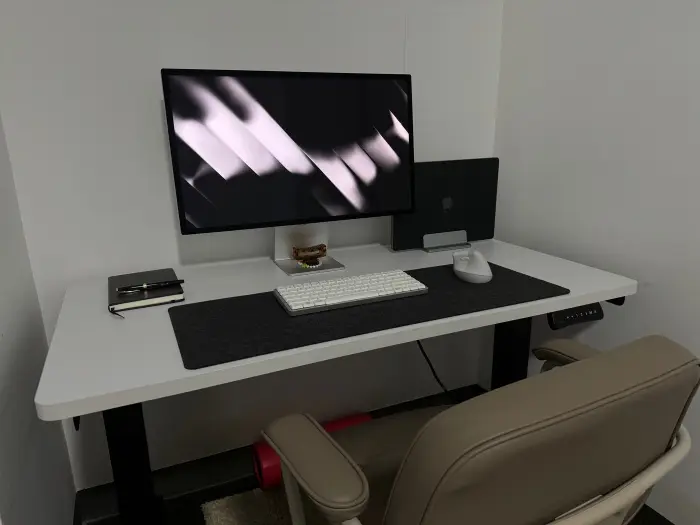 Earlier desk setup 3
