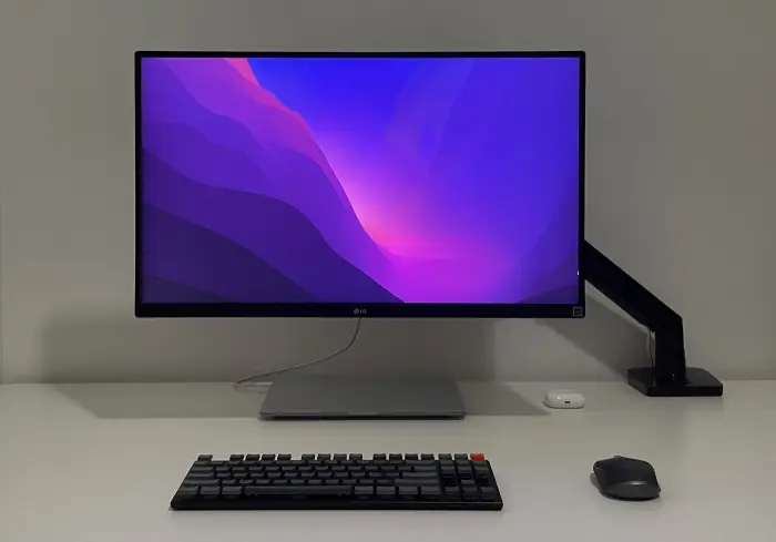 Earlier desk setup 7